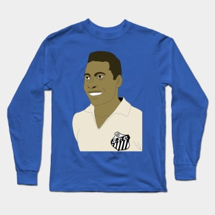 Pele portrait Long Sleeve T-Shirt